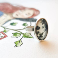 Baque Agate dendritique