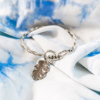 Bracelet feuille de chêne