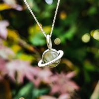 Pendentif Saturne et fluorine