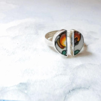 Bague ouverte céramique