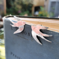 VENDU Boucles d'oreilles Hirondelles