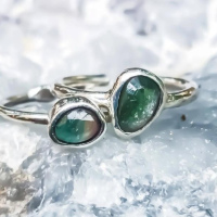 Bague tourmaline simple